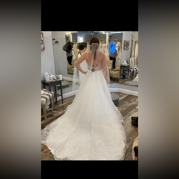 Calla Blanche Taylor Wedding Dress - never worn - Picture 2 of 3